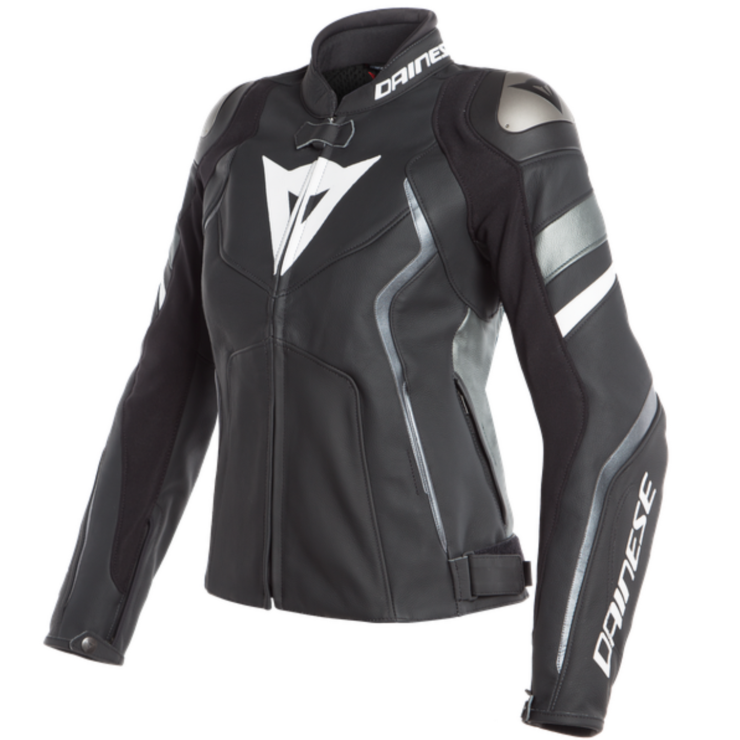 Blouson moto en cuir femme Dainese d'occasion