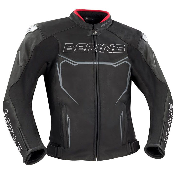 Blouson moto en cuir homme Bering d'occasion