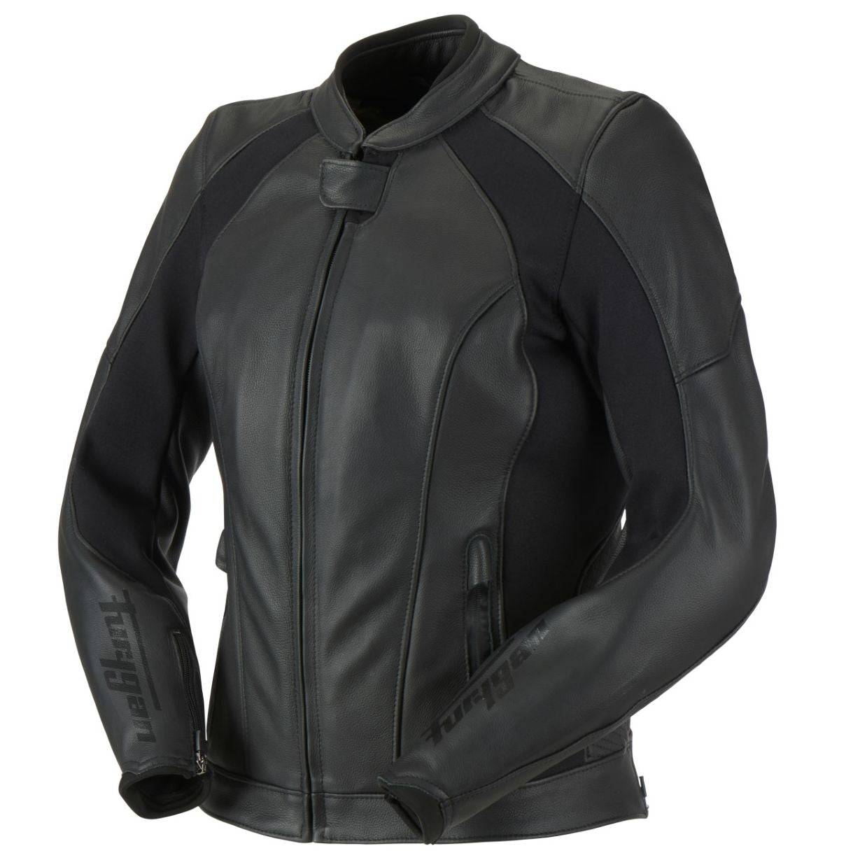Blouson moto en cuir femme Furygan d'occasion - Main Image