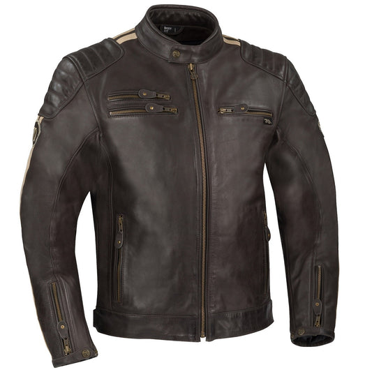 Blouson moto en cuir homme Segura d'occasion