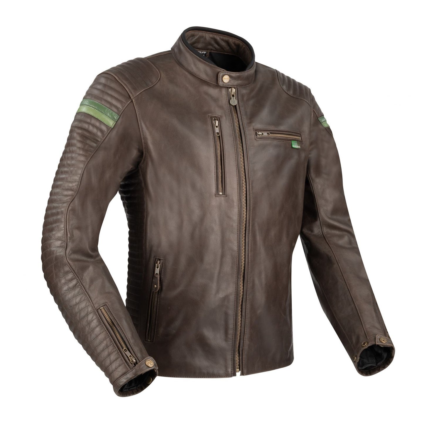 Blouson moto en cuir homme Segura d'occasion